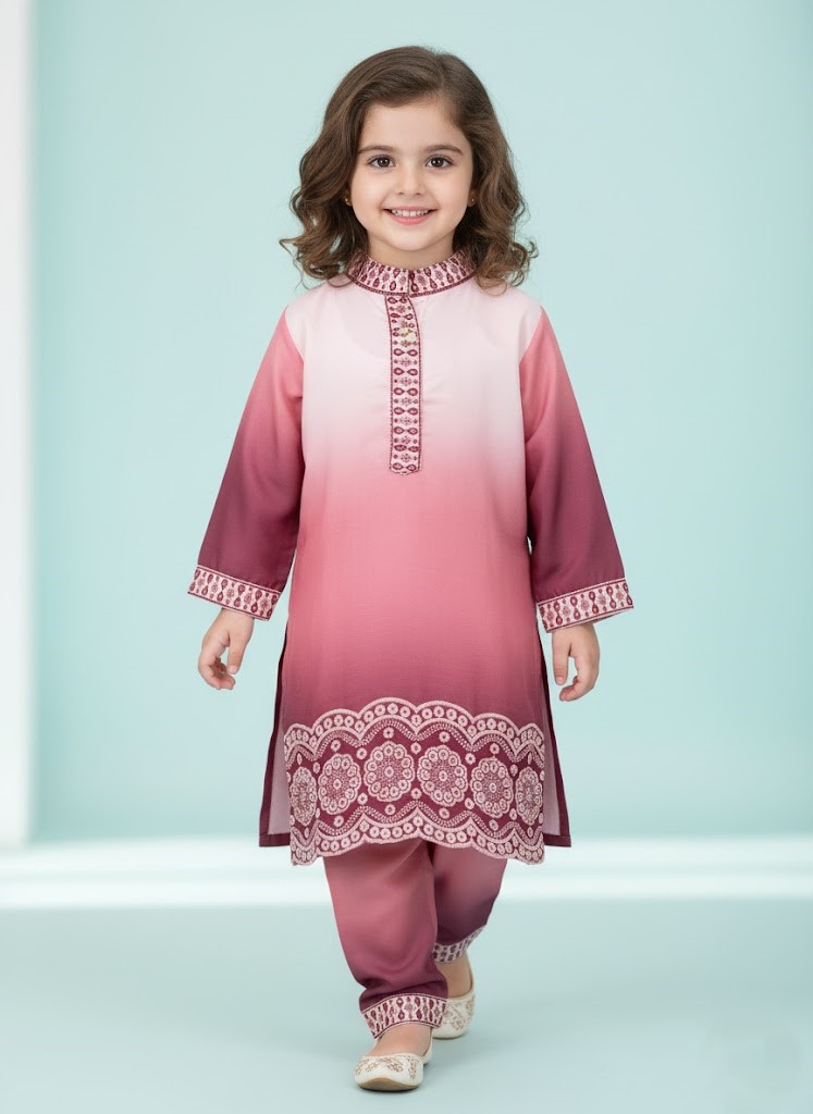 GIRLS KURTI SET (2 PCS)